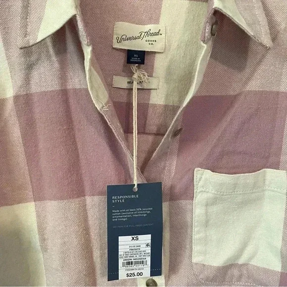 Universal Thread Flannel - Picture 6 of 7